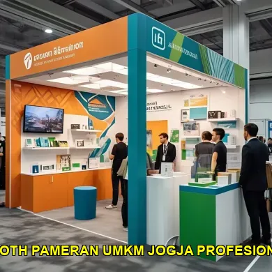 booth pameran umkm jogja profesional